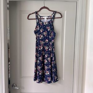 Brand new fit and flare floral dress